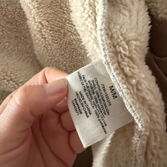 Sage Collective Fleece Plaid Jacket - Picture 9 of 10